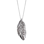 *Колье-брошь Fiore Luna Листок *15A13NK001XM10 BW