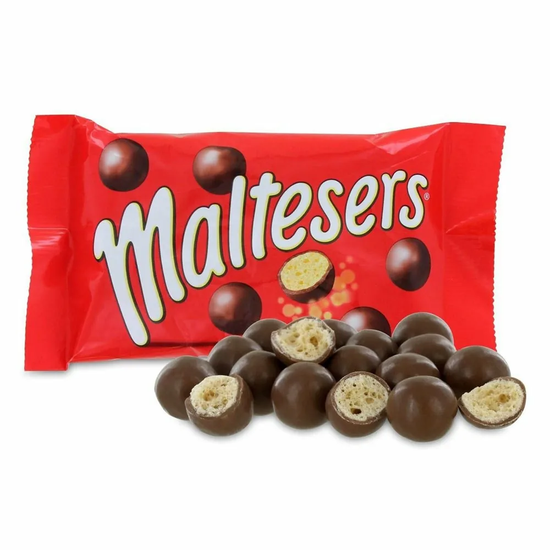 Шоколадные шарики Maltesers, 37 г (Европа)