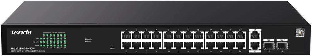 Коммутатор Tenda TEG2228P-24-410W