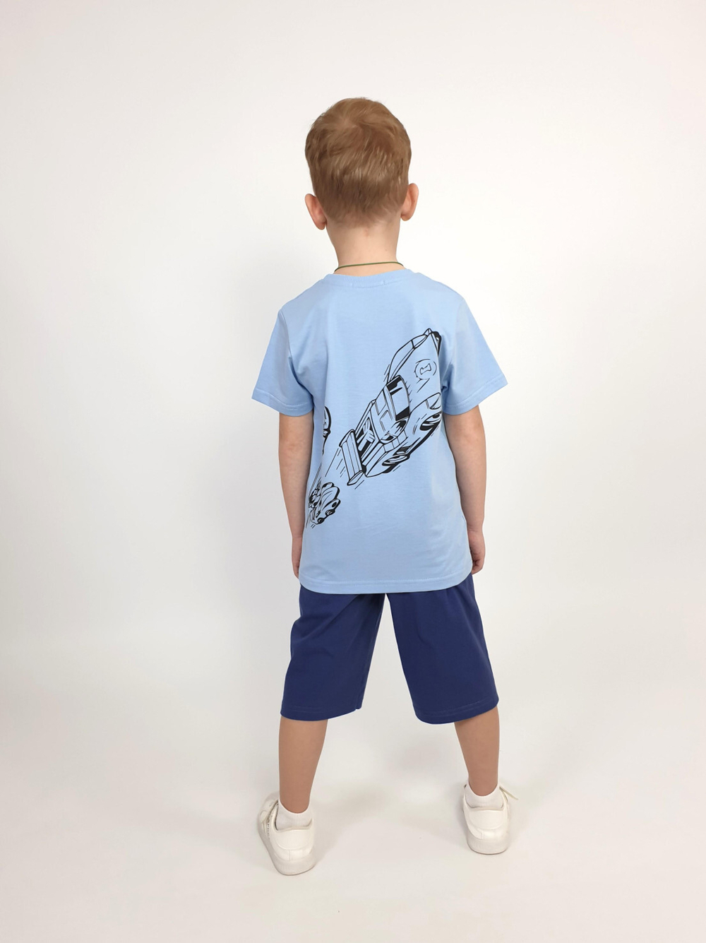 01-151-4 Комплект для мальчика (джемпер+шорты)