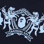 A Bathing Ape Bathing Ape Cotton Футболка синий
