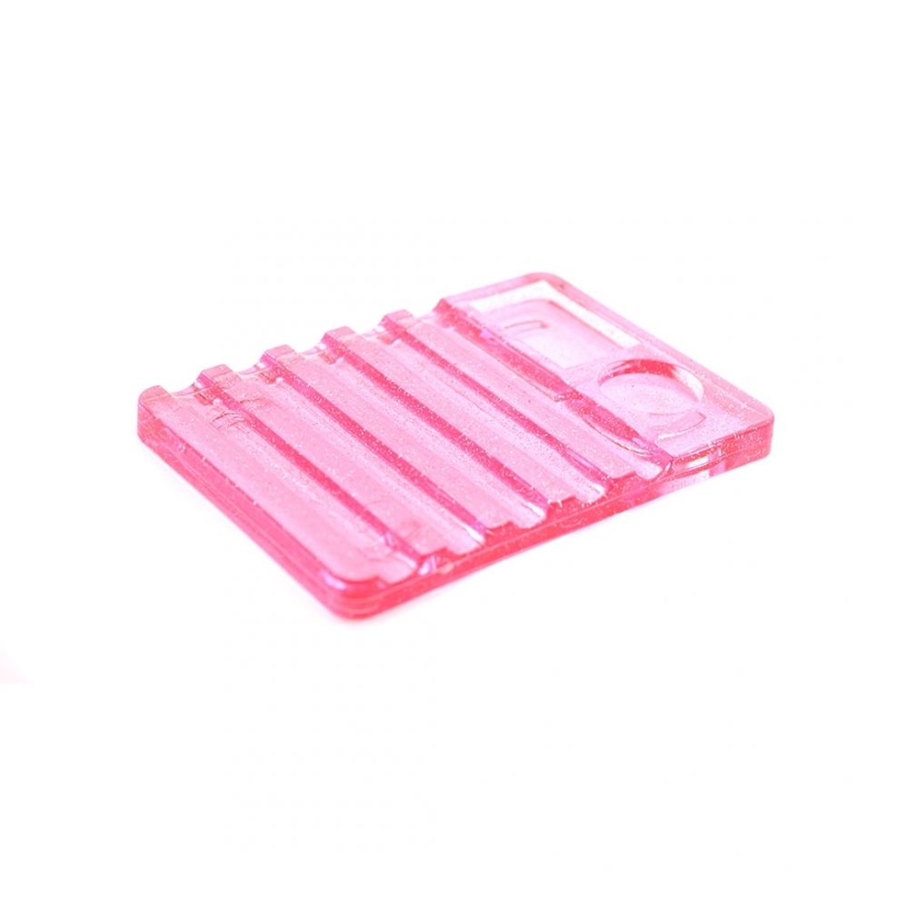 Подставка для кистей, розовая