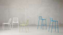 Барный стул Summer, белый