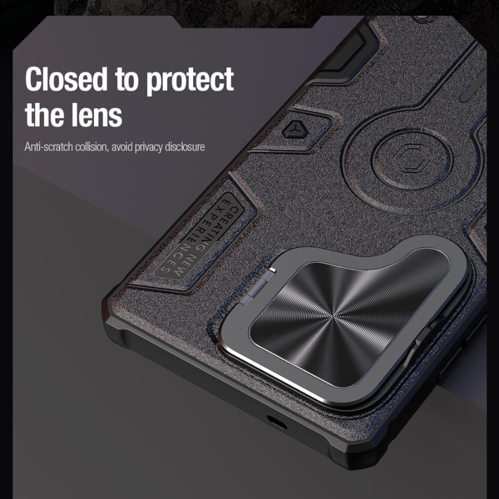 Противоударный чехол с защитой камеры Nillkin CamShield Armor PROP Case для Samsung Galaxy S25 Ultra