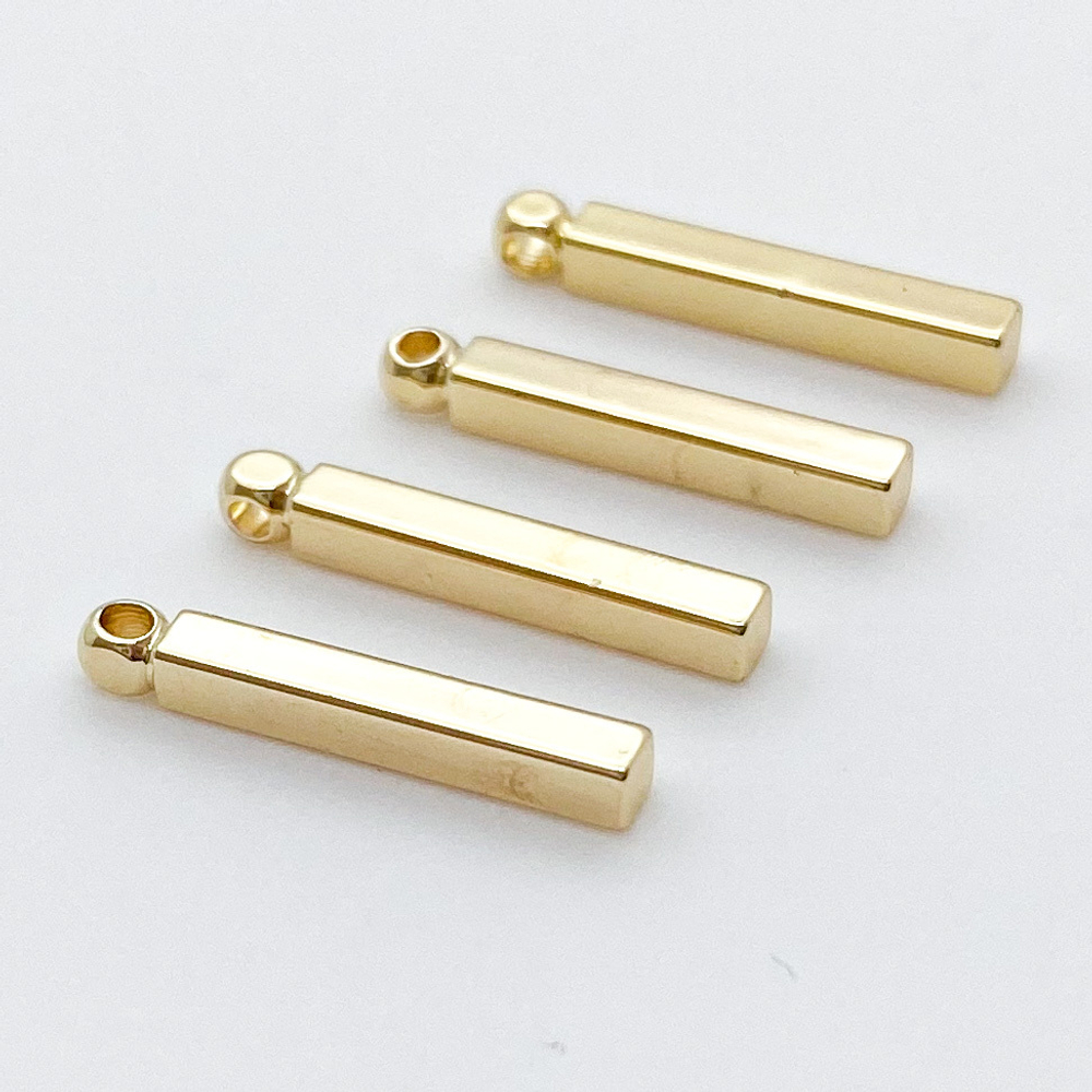 Подвеска Палочка, цвет золото, размер 15*2 мм, цена за 1 шт