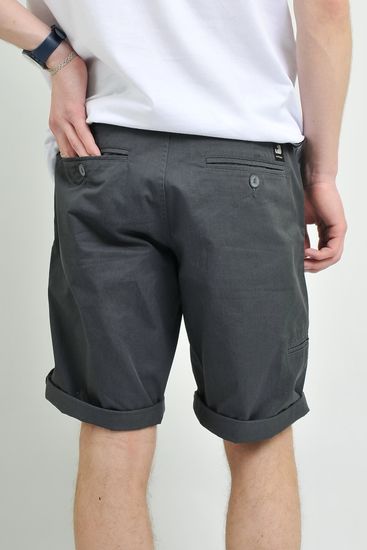 Шорты URBAN CLASSICS Kingsman Chino short Серый