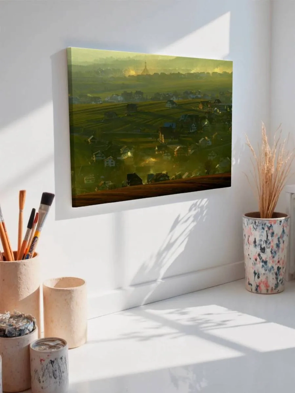 Картина на стену 40 X 50 Деревня