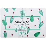 Салфетка на стол 43*28см в наборе 6+6шт «Кактусы»