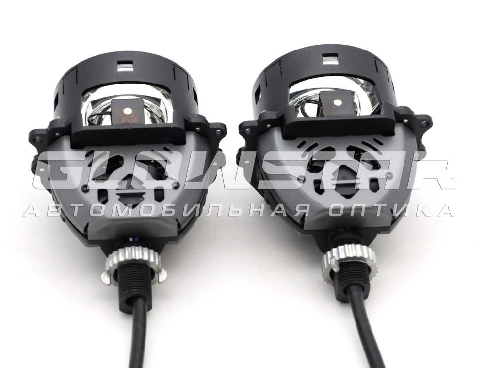Билед модули Aozoom Z1 Pro 2025 Black King Kong Laser Original 3.0 дюйма, 2 чипа, 5500K, 12V, 55W/75W, крепление 3R и гаечное (комплект, 2шт)
