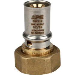 Переходник с накидной гайкой 3/4"x16