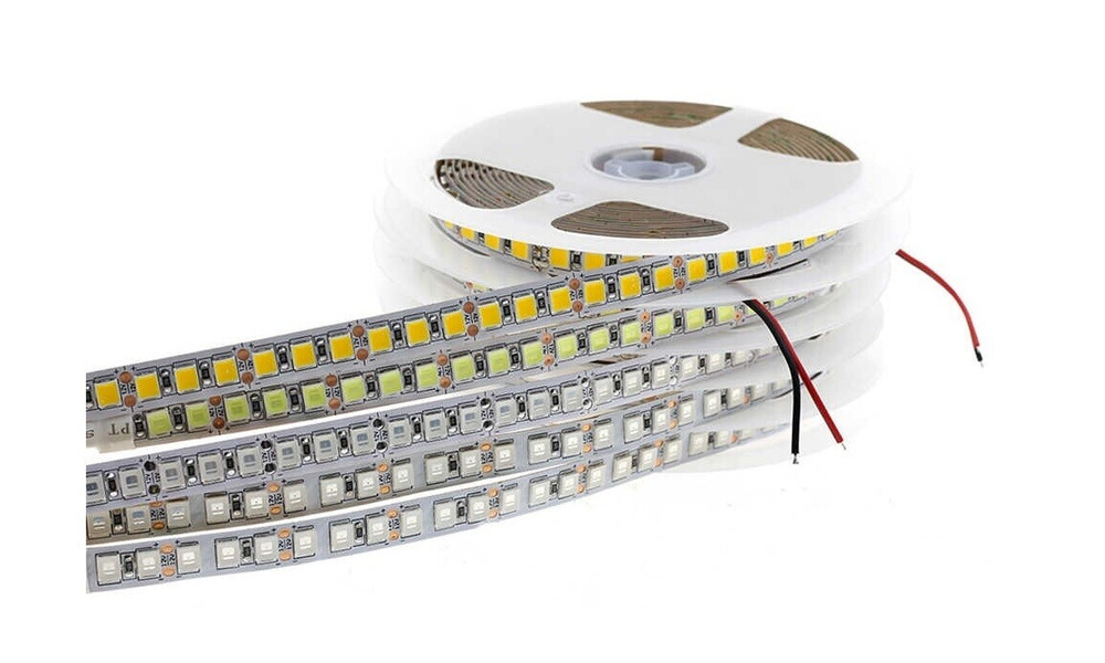 Светодиодная лента 5054, DC12V, 0.12W/1, 120led, IP21, Cold White, 1м