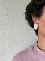 Клипсы с «жемчужными» вставками