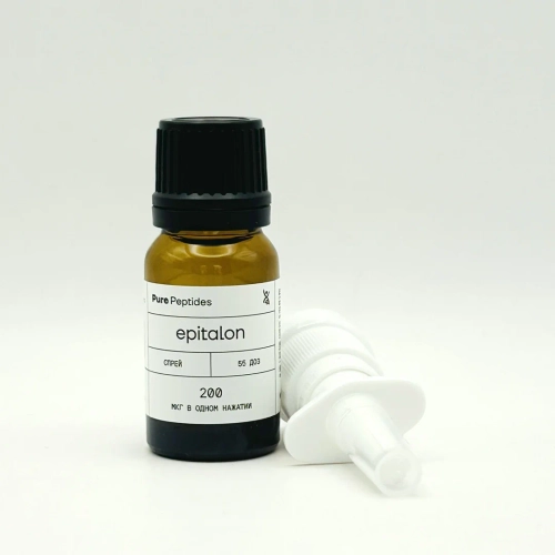 Pure Peptide Epitalon - 200 мкг в одном нажатии (спрей).