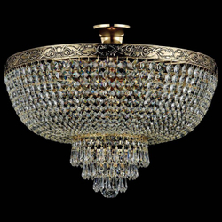 Люстра на штанге Maytoni DIA890-CL-06-G