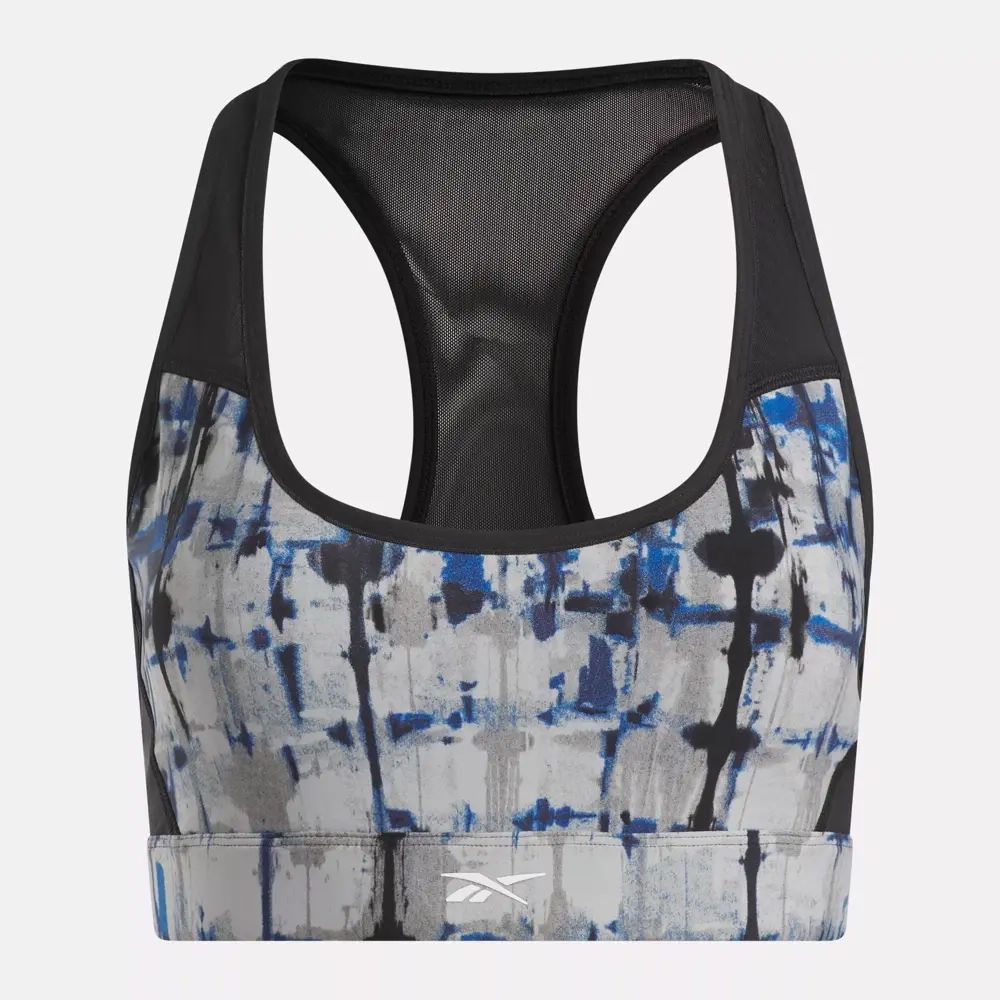 Топ спортивный женский Reebok Lux Perform Racer Bra-AOP