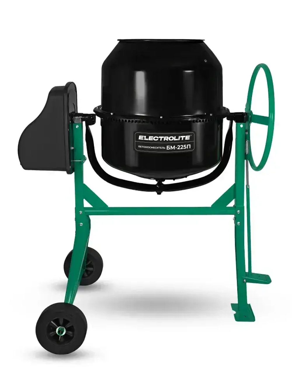 Бетономешалка строительная Electrolite 225л, чугунный венец
