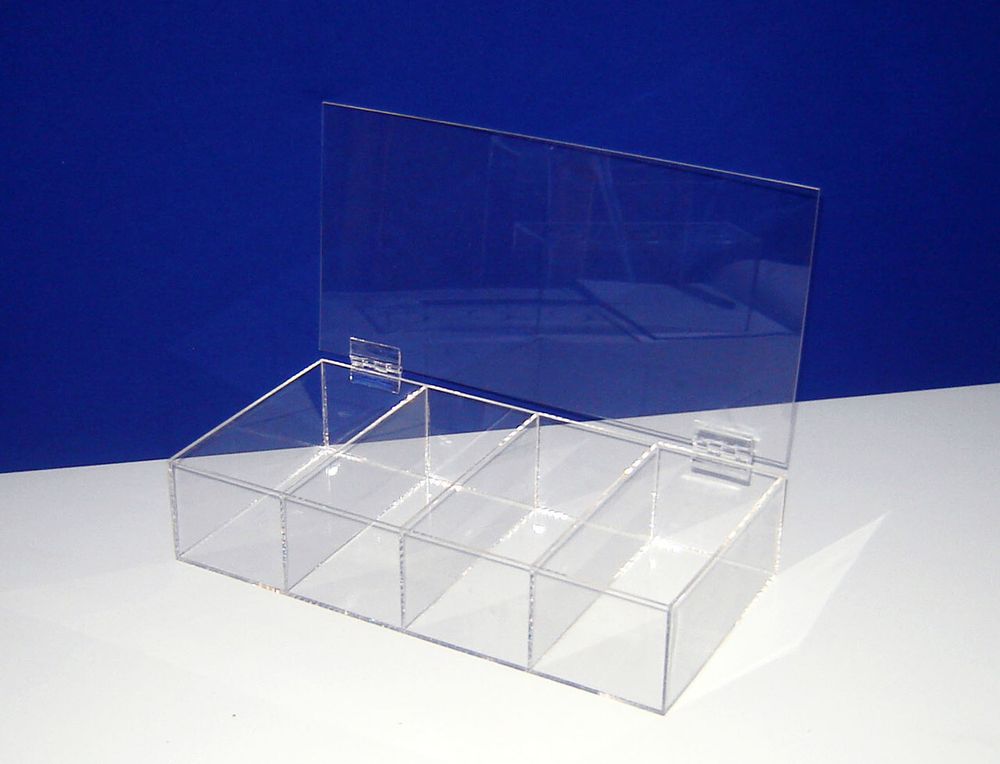 Короб для ластиков и точилок 4 ячейки