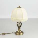 Citilux Базель CL407800 Настольная лампа с бежевым абажуром Бронза