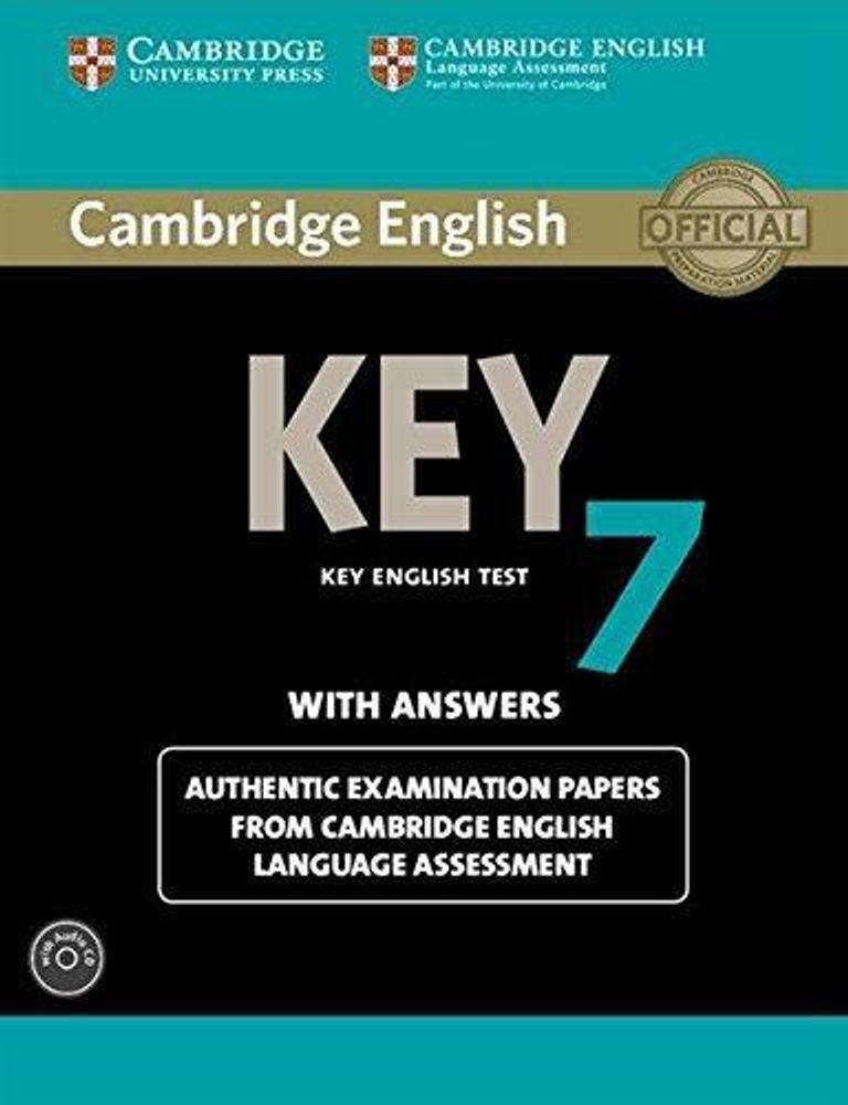Cambridge English Key 7 Student&#39;s Book Pack (Student&#39;s Book with Answers and Audio CD)