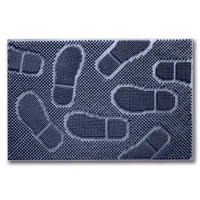 Коврик Шипы, 600х900х10 мм (с отпечатками следов) 1-2 шт. Черный