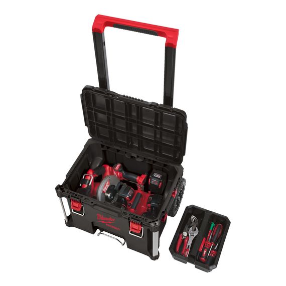 Ящик Milwaukee PACKOUT инструментальный на колесах 4932464078 купить в Москве и Московской области по низкой цене с доставкой по России — (3) Ящик Milwaukee PACKOUT инструментальный на колесах 4932464078 — (3)