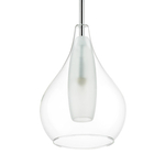 803051 Подвес PENTOLA 3х25W G9 ХРОМ/ПРОЗРАЧНЫЙ