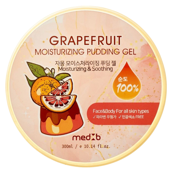 Гель для тела MEDB Grapefruit Moisturizing Pudding Gel Грейпфрут 300 мл