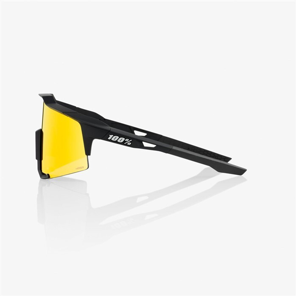 Очки спортивные 100% Speedcraft Soft Tact Black / HIPER Red Multilayer Mirror Lens (61001-412-01)