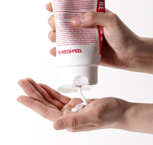 Пенка для умывания с коллагеном и пробиотиками Medi-Peel Aesthe Derma Lacto Collagen Clear