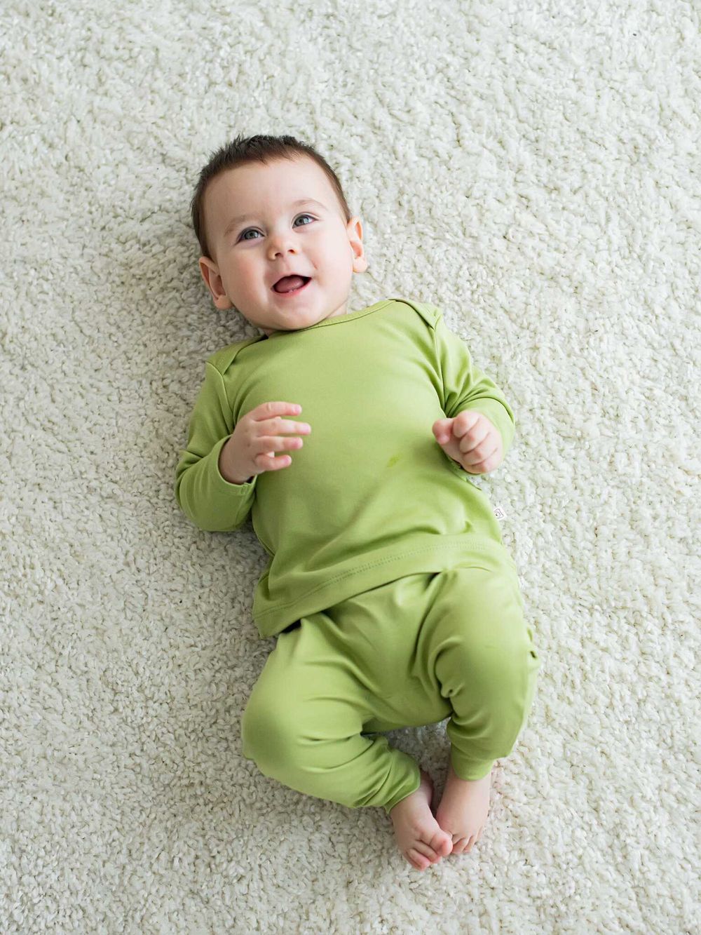 Лонгслив "Фисташка" 0+