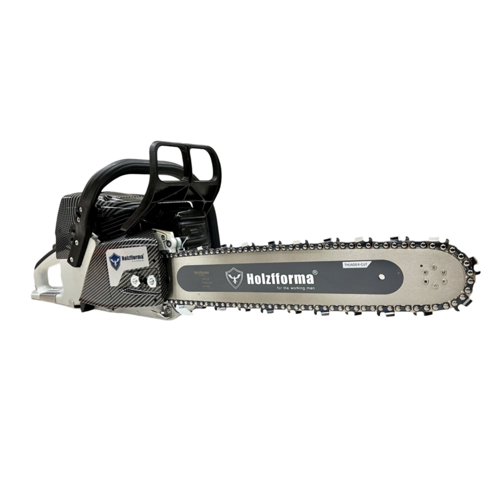 Бензопила G366PRO шина 45 см Holzfforma (59 см³., 4.6 л.с.(3.4 кВт), 18″(45 см), 3/8″, 1.6 мм., 66 звеньев)