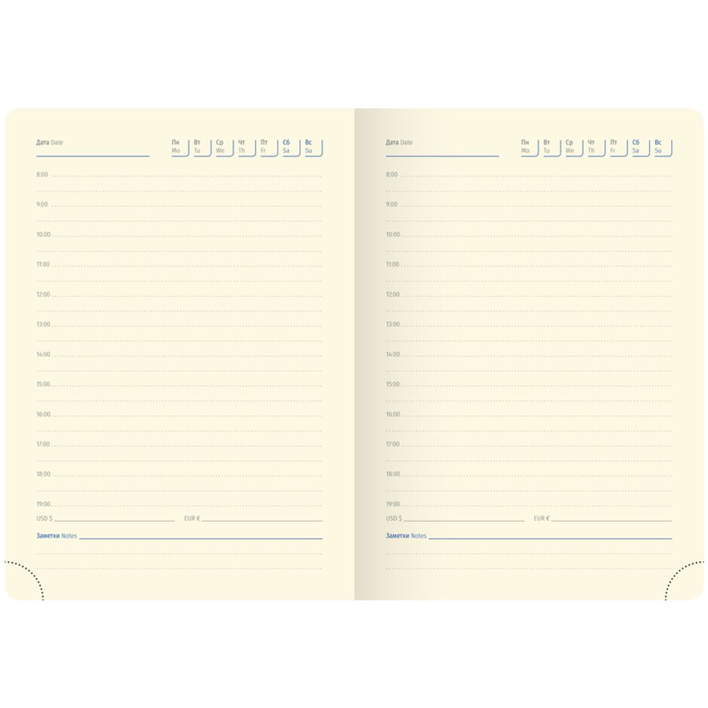 Ежедневник недатированный Berlingo, А6, 160л, кожзам, Vivella Prestige, черный