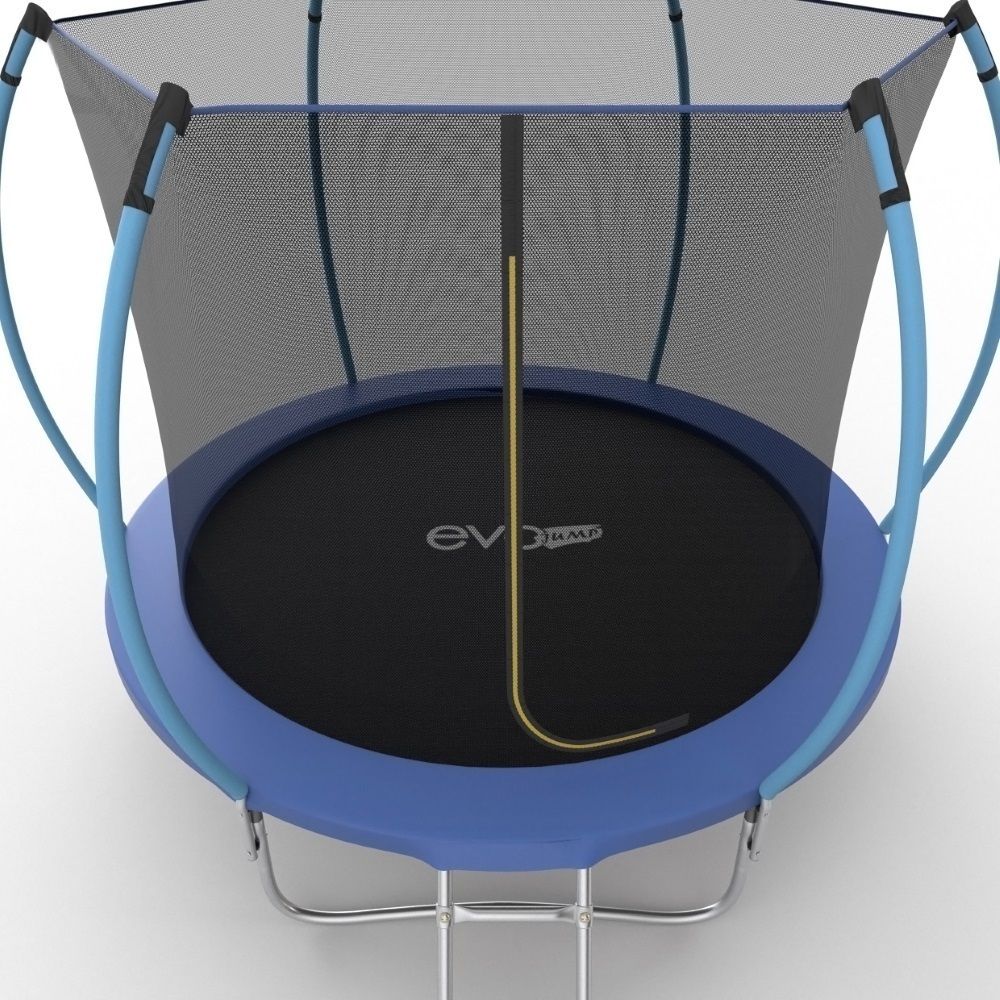 EVO JUMP Internal 8ft (Blue) Батут с внутренней сеткой и лестницей, диаметр 8ft (синий)