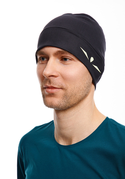 ШАПКА ДЛЯ БЕГА | BLACK YELLOW