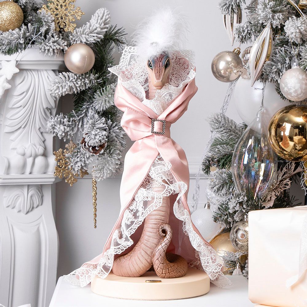 Кукла интерьерная коллекционная Змея Шарлотта