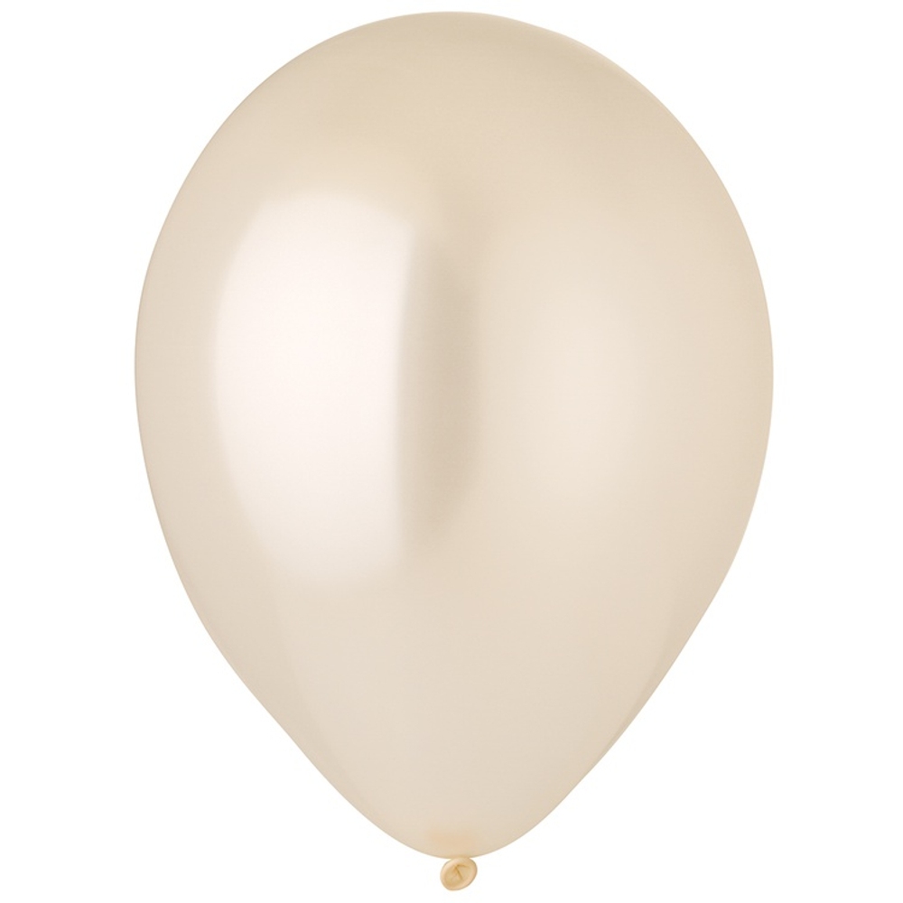 Шар латексный Перламутр 30 см (Белый)