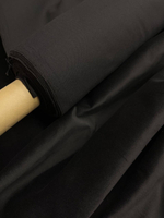 Бархат хлопковый черный