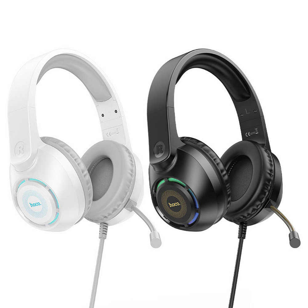 Наушники-гарнитура Hoco Sue W108 USB/RGB