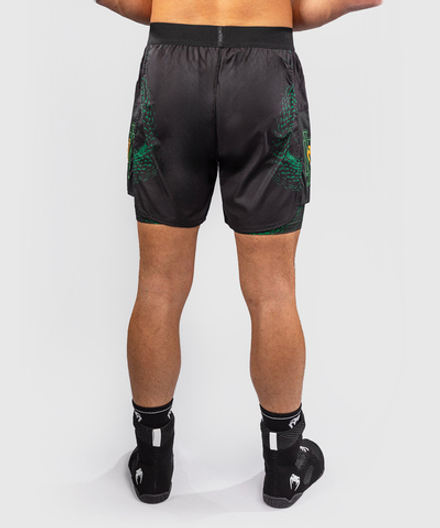 Шорты спортивные Venum Matupa Black/Green/Gold