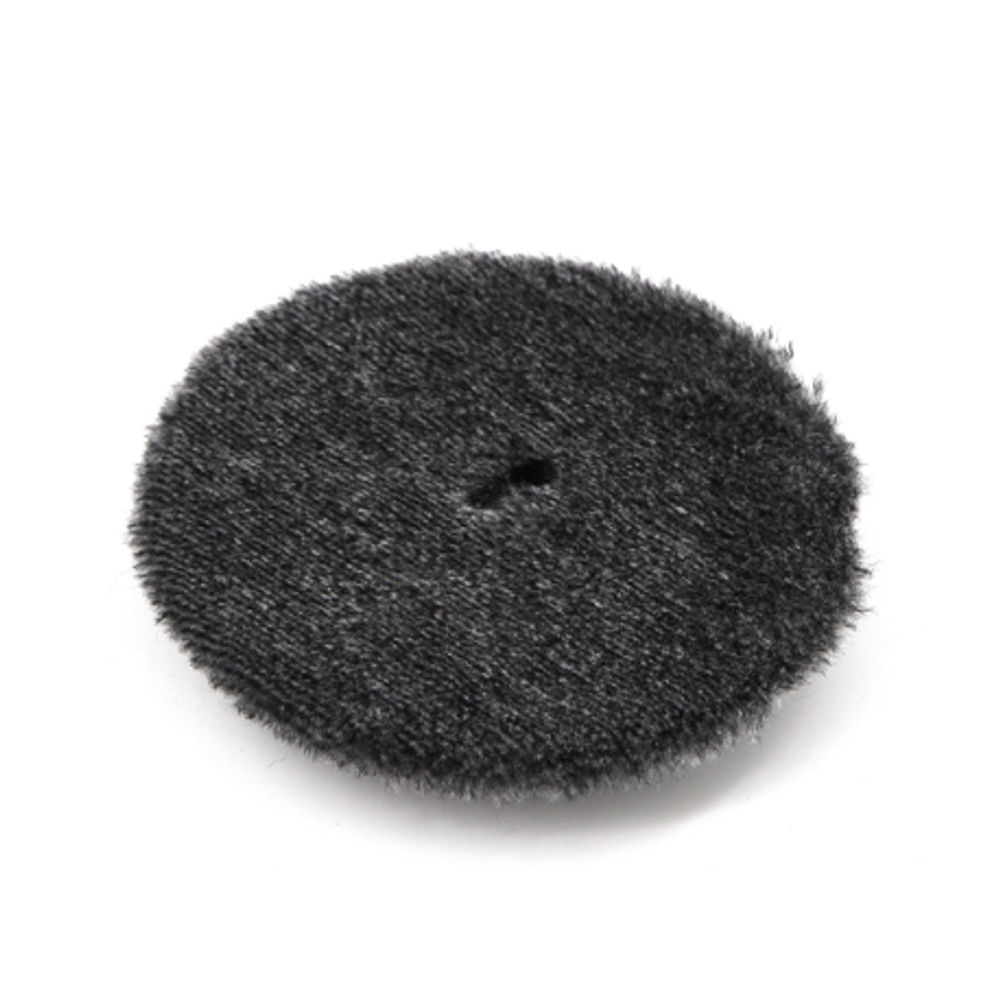 Shine Systems Gray Wool Pad - полировальный круг из серого меха, 130 мм