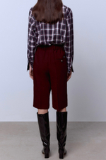 Бермуды из полушерсти