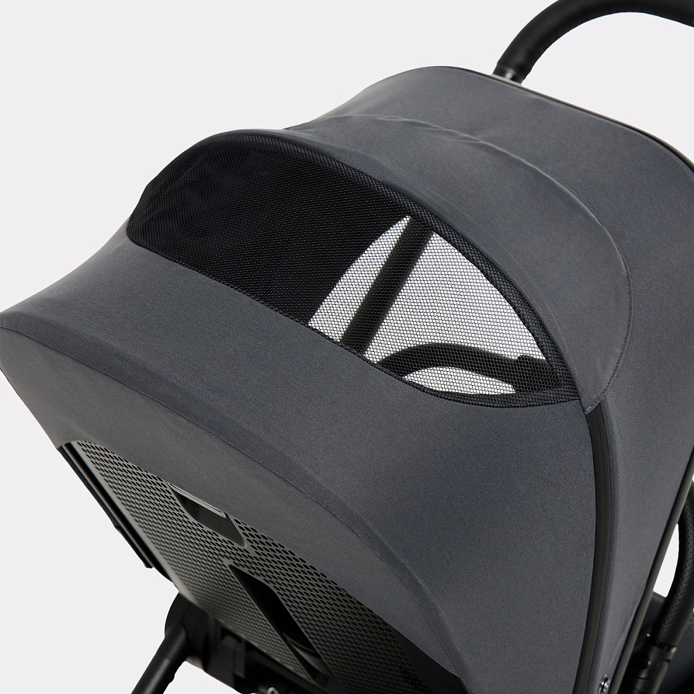 Детская коляска Rant Teo Soft 3 в 1 с автокреслом Evomax Black Graphite