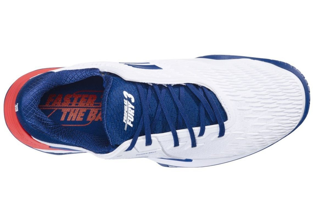 Мужские кроссовки теннисные Babolat Propulse Fury 3 All Court Men - белый