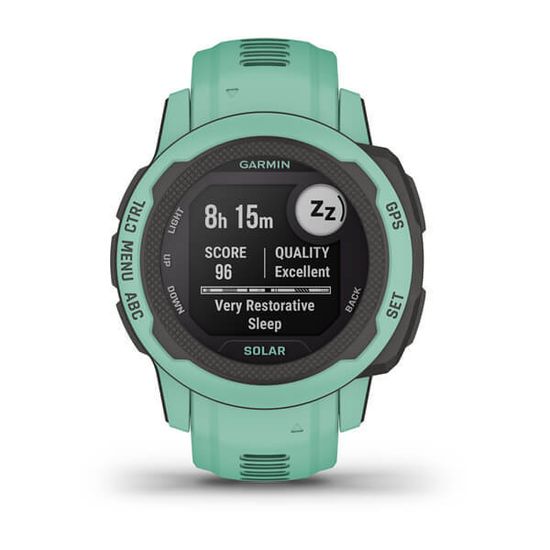 Спортивные прочные часы Garmin Instinct 2S, Solar, Neo Tropic, 010-02564-02