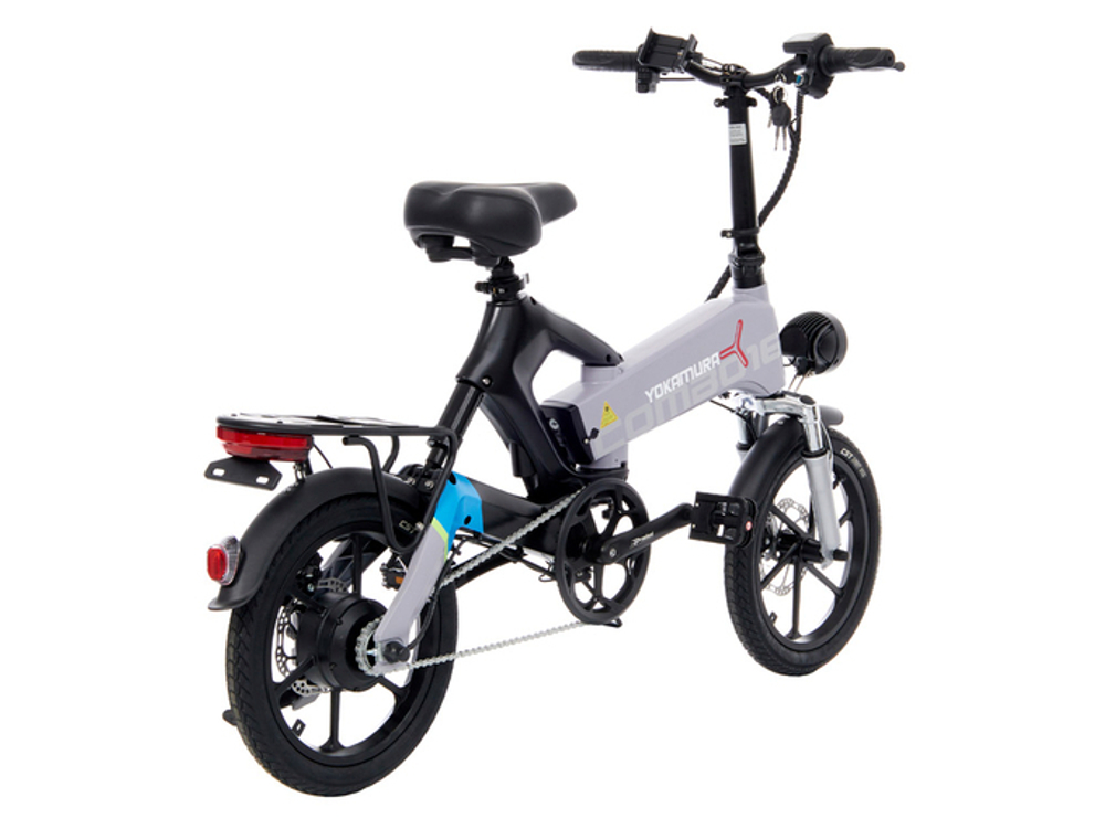 Электровелосипед Yokamura Combo 16 (Grey Black)