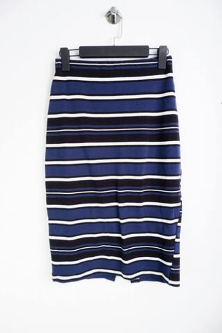 Юбка Zara в полоску, маркировка S, визуально на 44 размер