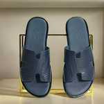 Шлепанцы Hermes из кожи крокодила, арт. 718709