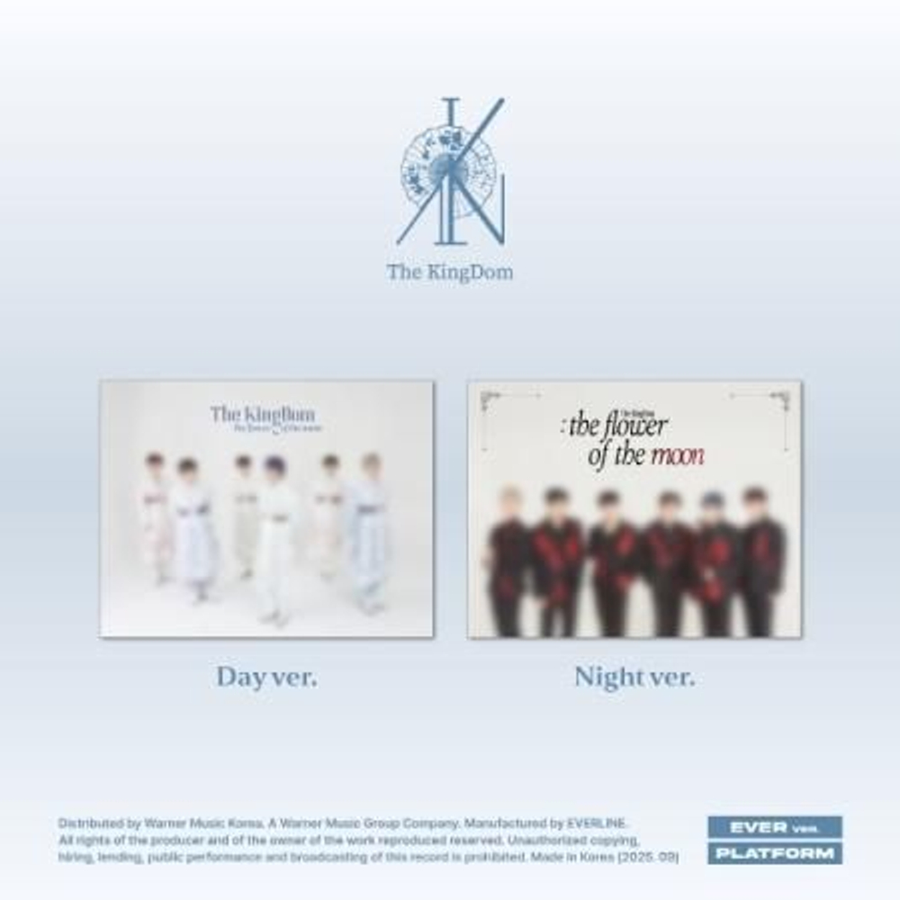 Альбом THE KINGDOM - THE KINGDOM : THE FLOWER OF THE MOON PLATFROM EVER 2 Version SET