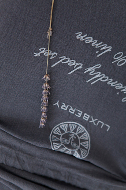 Постельное белье 1.5 спальное Luxberry Bedroom Line графитовое