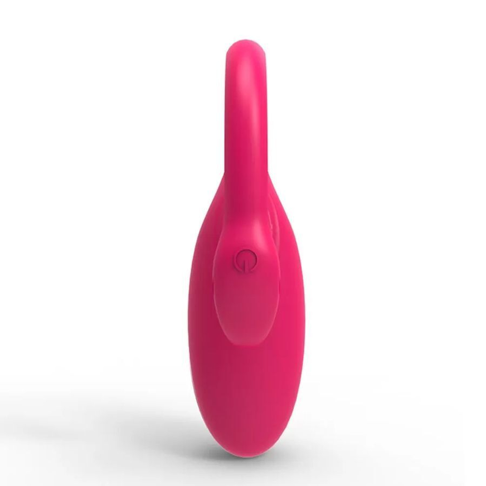 Розовый вагинальный стимулятор Flamingo